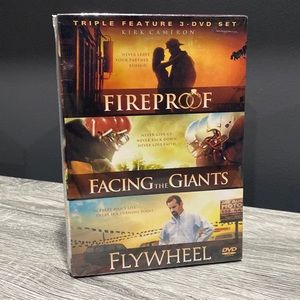 NEW: Triple Feature: Fireproof/Facing the Giants/Flywheel - 3-DVD Set